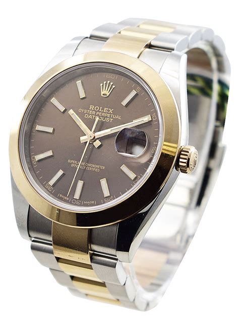 rolex datejust chocolate usato|Pre.